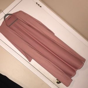 Pink oversized cardigan